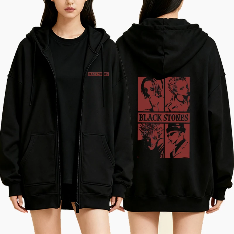 Japanese Anime Nana Osaki Zipp - Men'S Fashion Zipper Hoodie recension och pris
