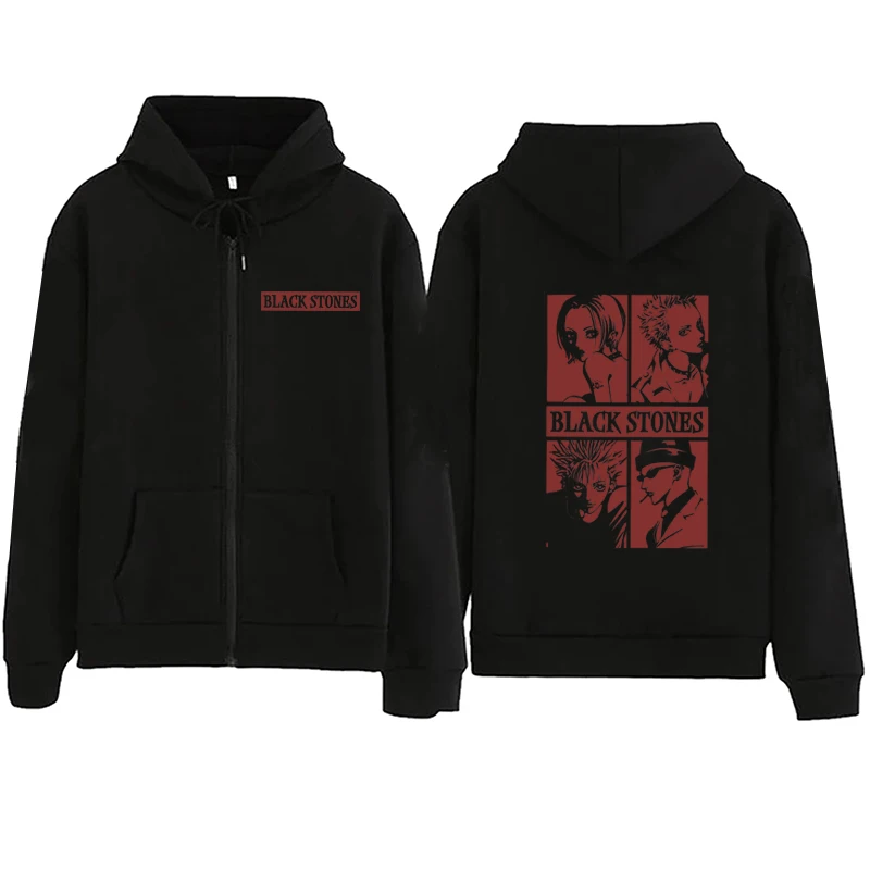 Japanese Anime Nana Osaki Zipp - Men'S Fashion Zipper Hoodie recension och pris
