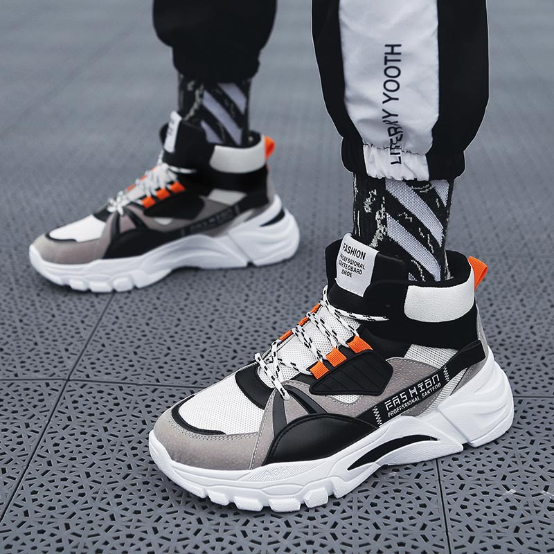 Hightop Summer Men's Sport Sho - Men'S Fashion For Fat Guys recension och pris