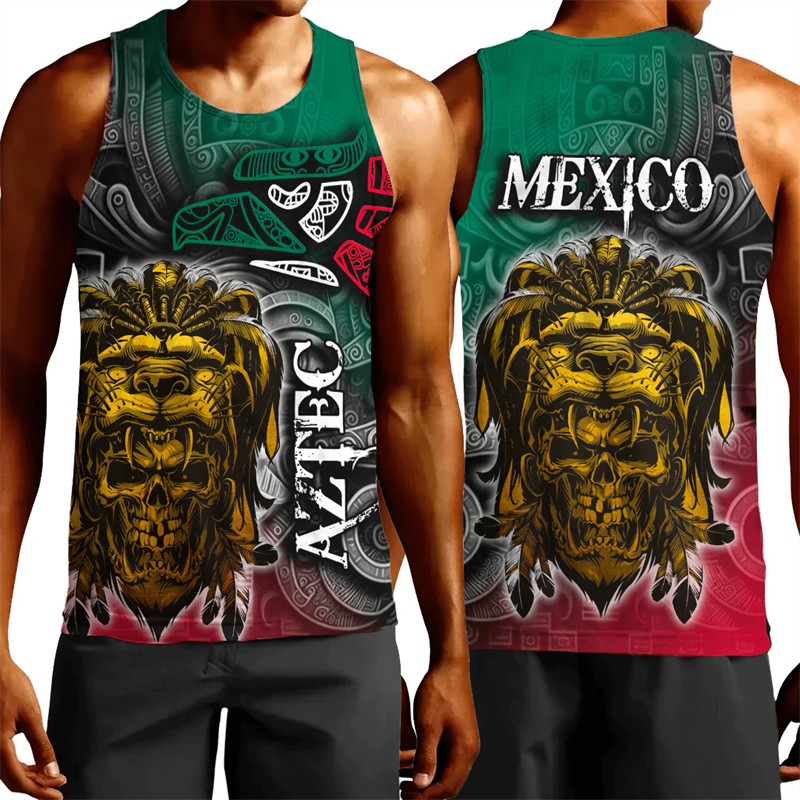 Trendy Mexico Flag Graphic Tan - Mens Fashion Mexico recension och pris