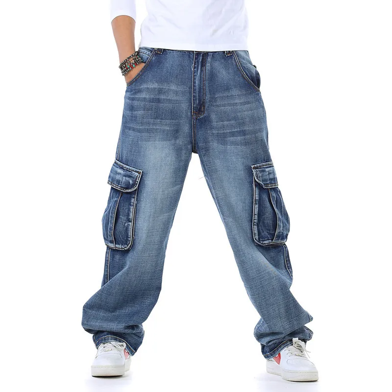 Mens Baggy Jeans Spring and Au - Men'S Fashion For Fat Guys recension och pris