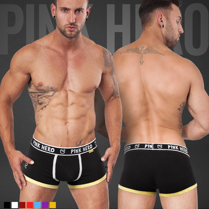Pink Hero Brand Sexy Man Under - Men'S Fashion Underwear Brands recension och pris