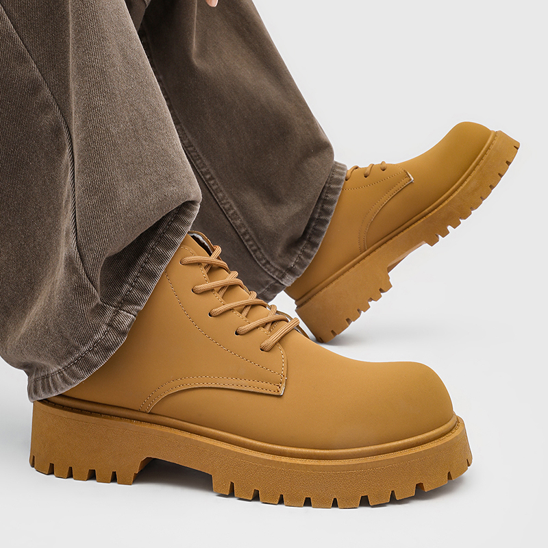100%Genuine Leather Mens Boots - Chelsea Boots Men recension och pris
