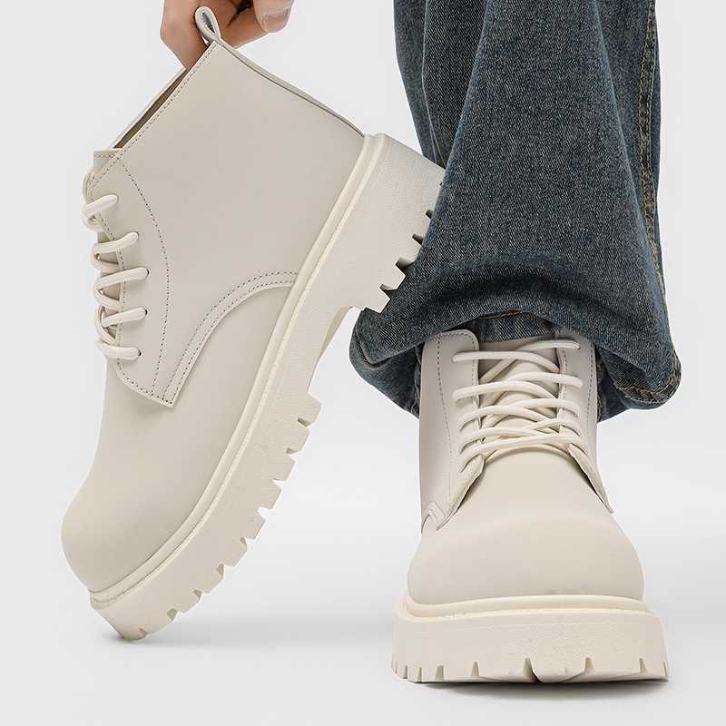 100%Genuine Leather Mens Boots - Chelsea Boots Men recension och pris