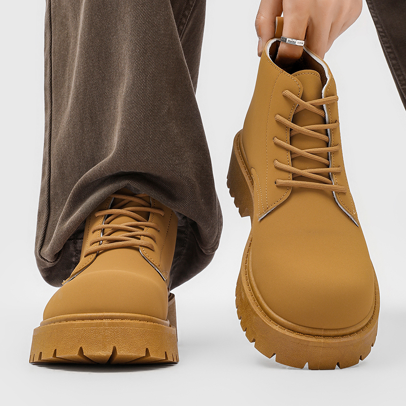 100%Genuine Leather Mens Boots - Chelsea Boots Men recension och pris