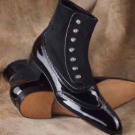 Men's Leather Suede Chelsea Bo - Chelsea Boots Men recension och pris