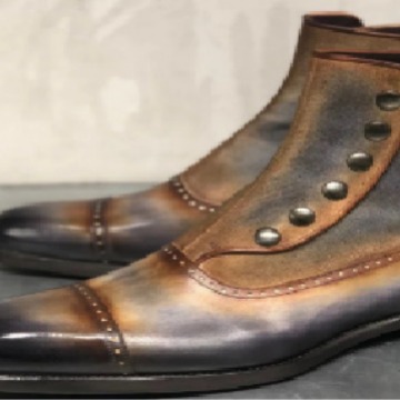 Men's Leather Suede Chelsea Bo - Chelsea Boots Men recension och pris