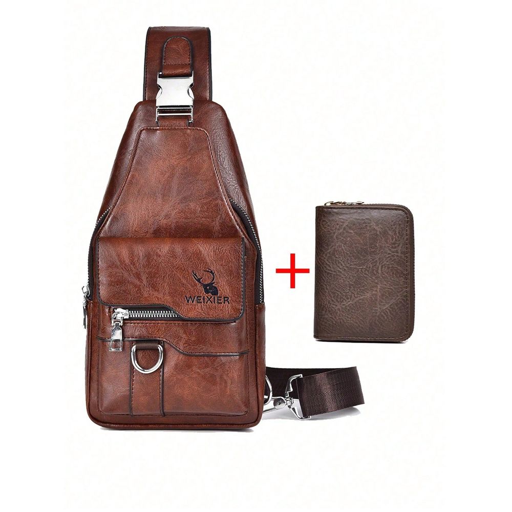 Fashionable Minimalist Solid C - Men'S Fashion Bag recension och pris