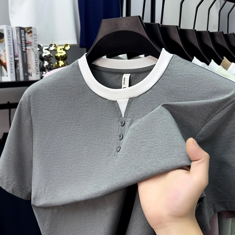Mens Short Sleeve Henley Neck  - Men'S Fashion Trends 2025 recension och pris