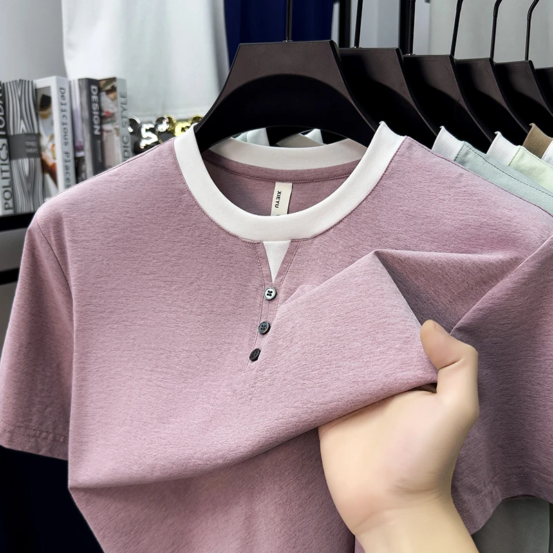 Mens Short Sleeve Henley Neck  - Men'S Fashion Trends 2025 recension och pris