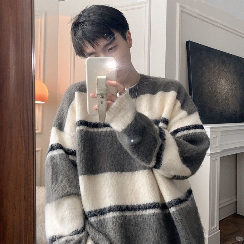Spring Autumn Pullover Man Thi - Men'S Fashion Deals recension och pris