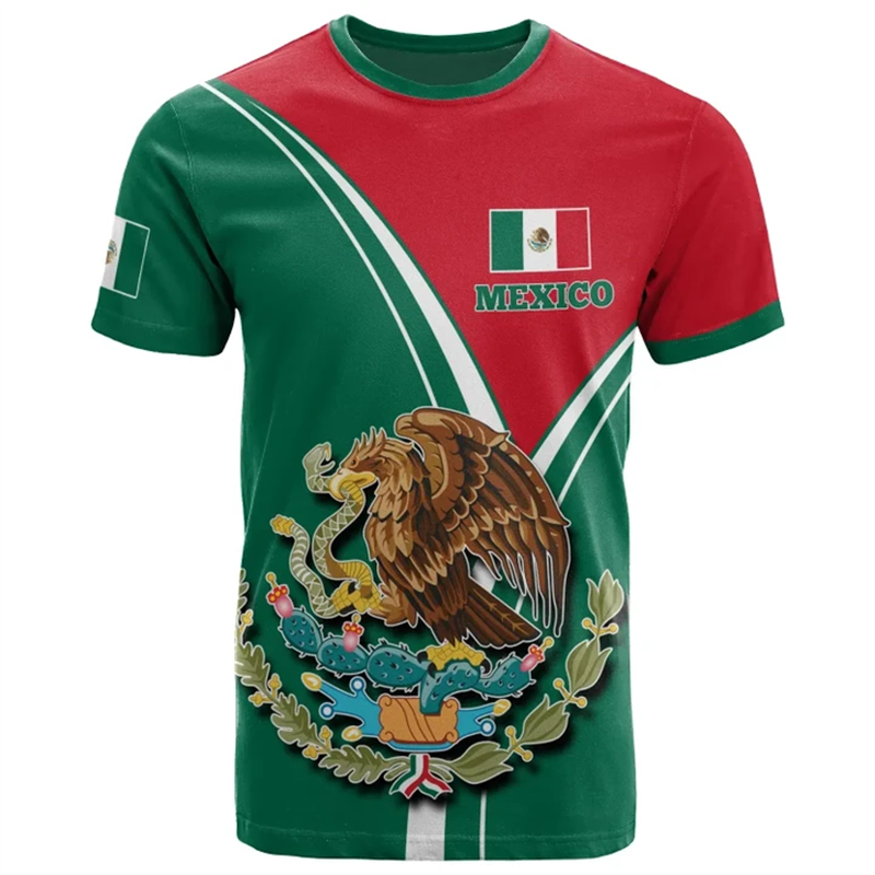 Mexico National Flag T Shirts  - Mens Fashion Mexico recension och pris