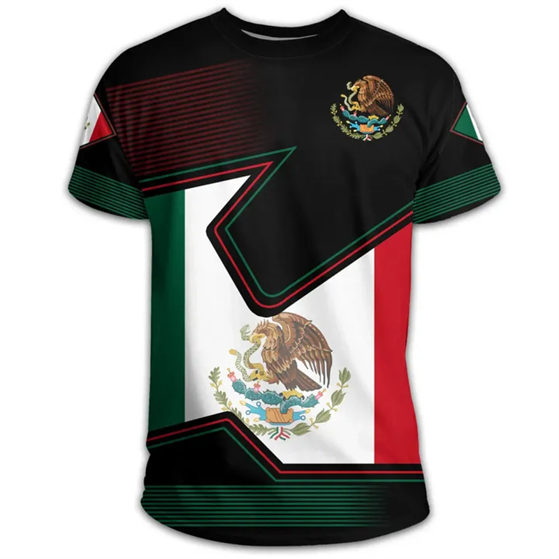 Mexico National Flag T Shirts  - Mens Fashion Mexico recension och pris