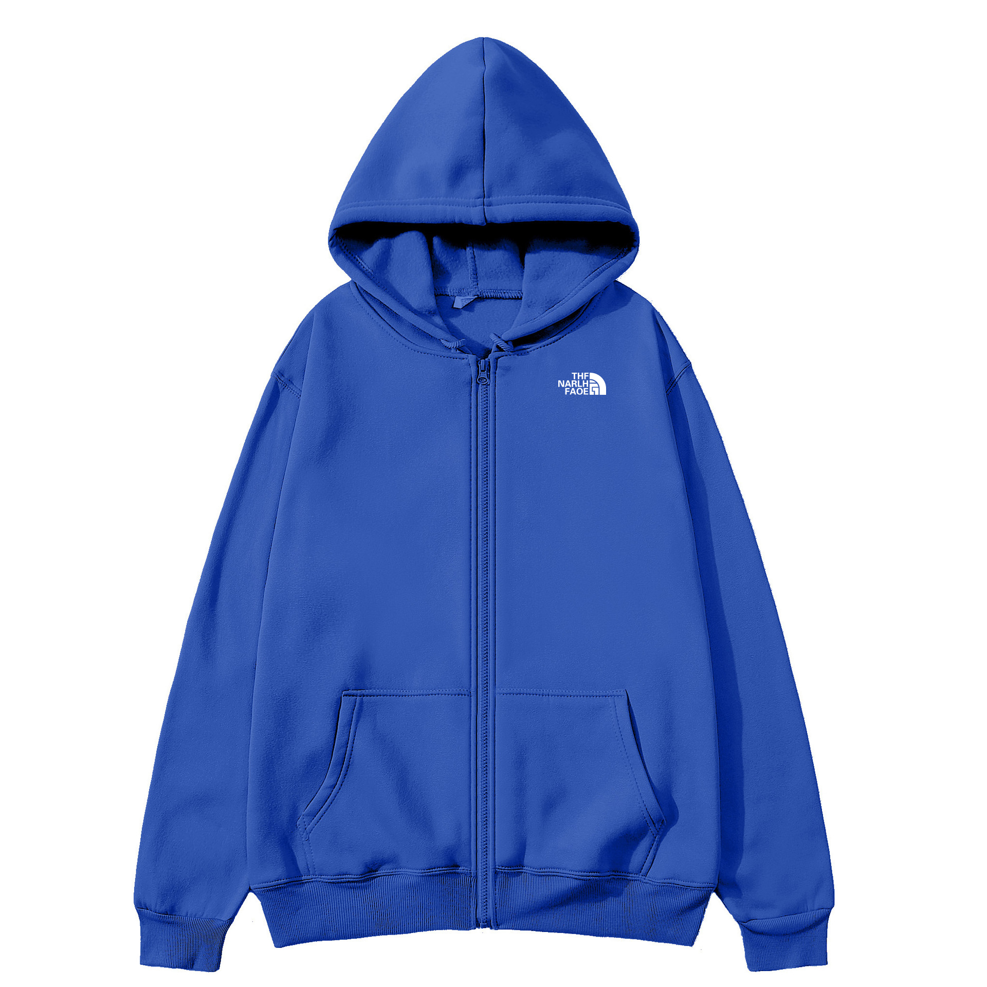 Fashion Casual Black Gray Blue - Men'S Fashion Zipper Hoodie recension och pris