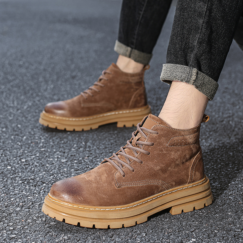 Genuine Leather Men Chelsea Bo - Chelsea Boots Men recension och pris