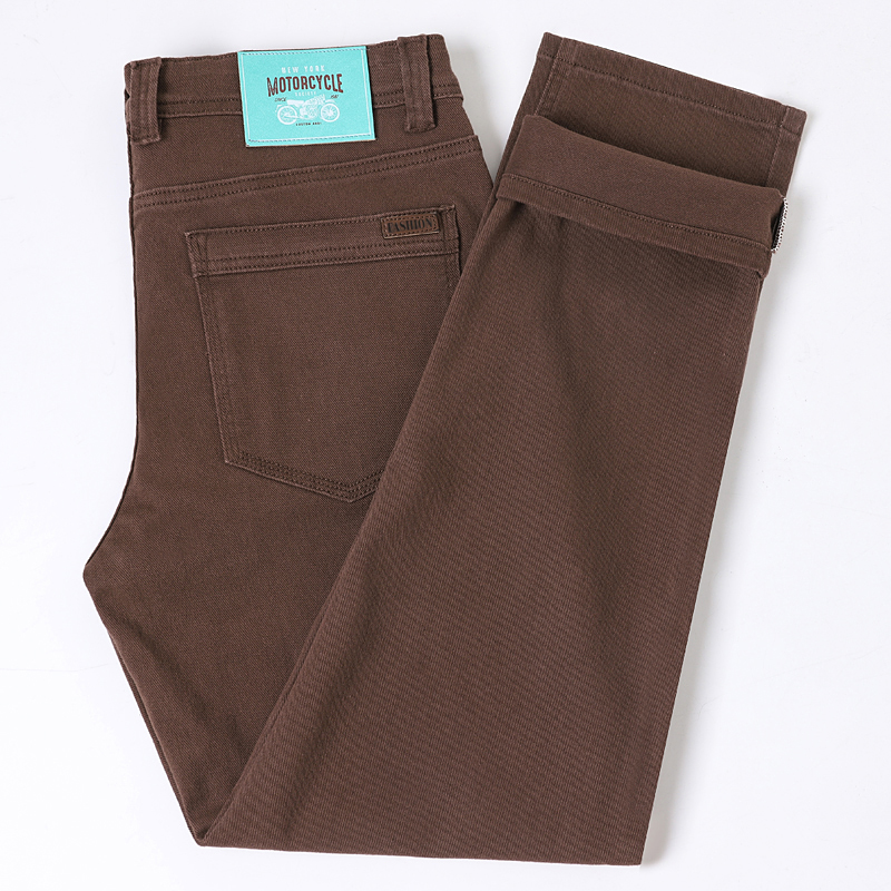 Business Casual Cotton Elastic - Mens Fashion Dark Grey Pants recension och pris