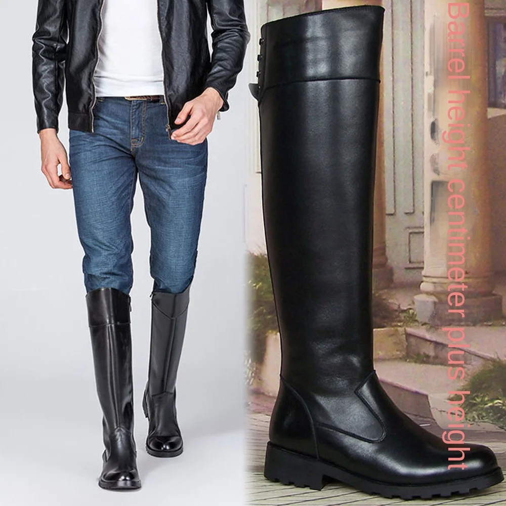 Fashion Men's Genuine Leather  - Men'S Fashion For 45 Years Old recension och pris