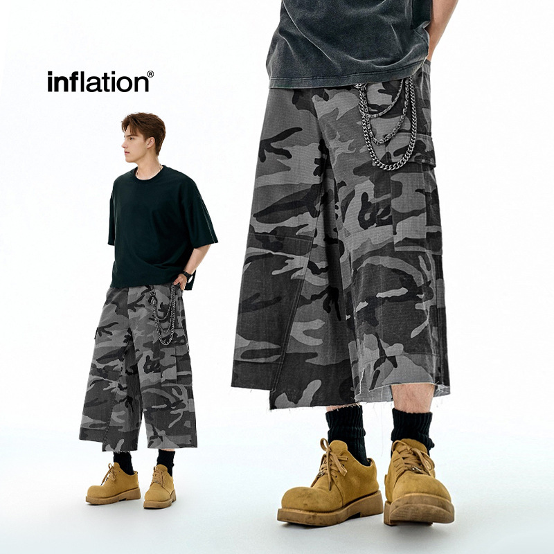 Men's Clothing Plaid Camouflag - Mens Fashion Dark Grey Pants recension och pris