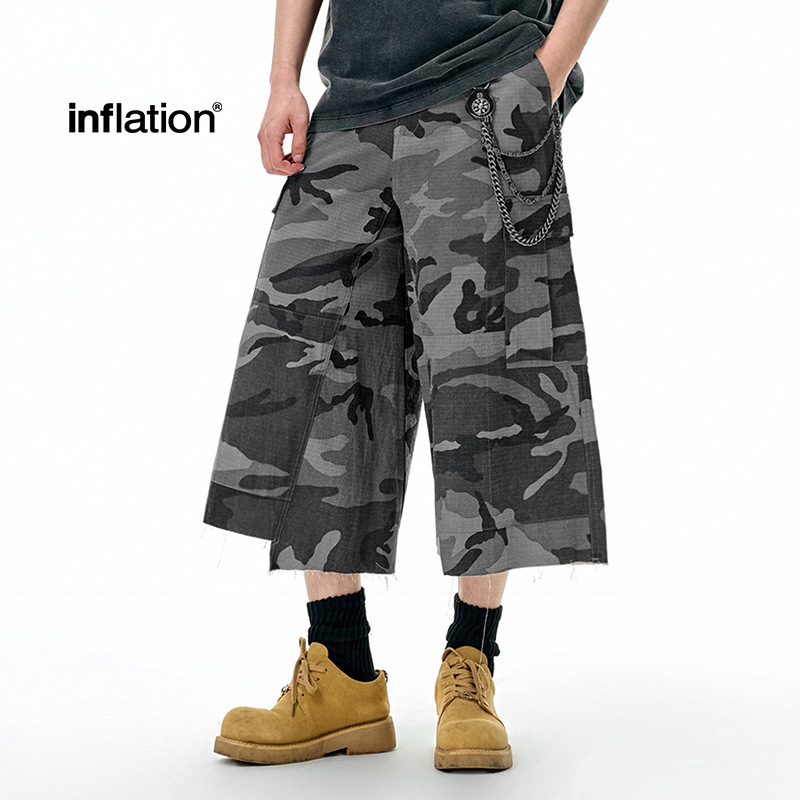 Men's Clothing Plaid Camouflag - Mens Fashion Dark Grey Pants recension och pris