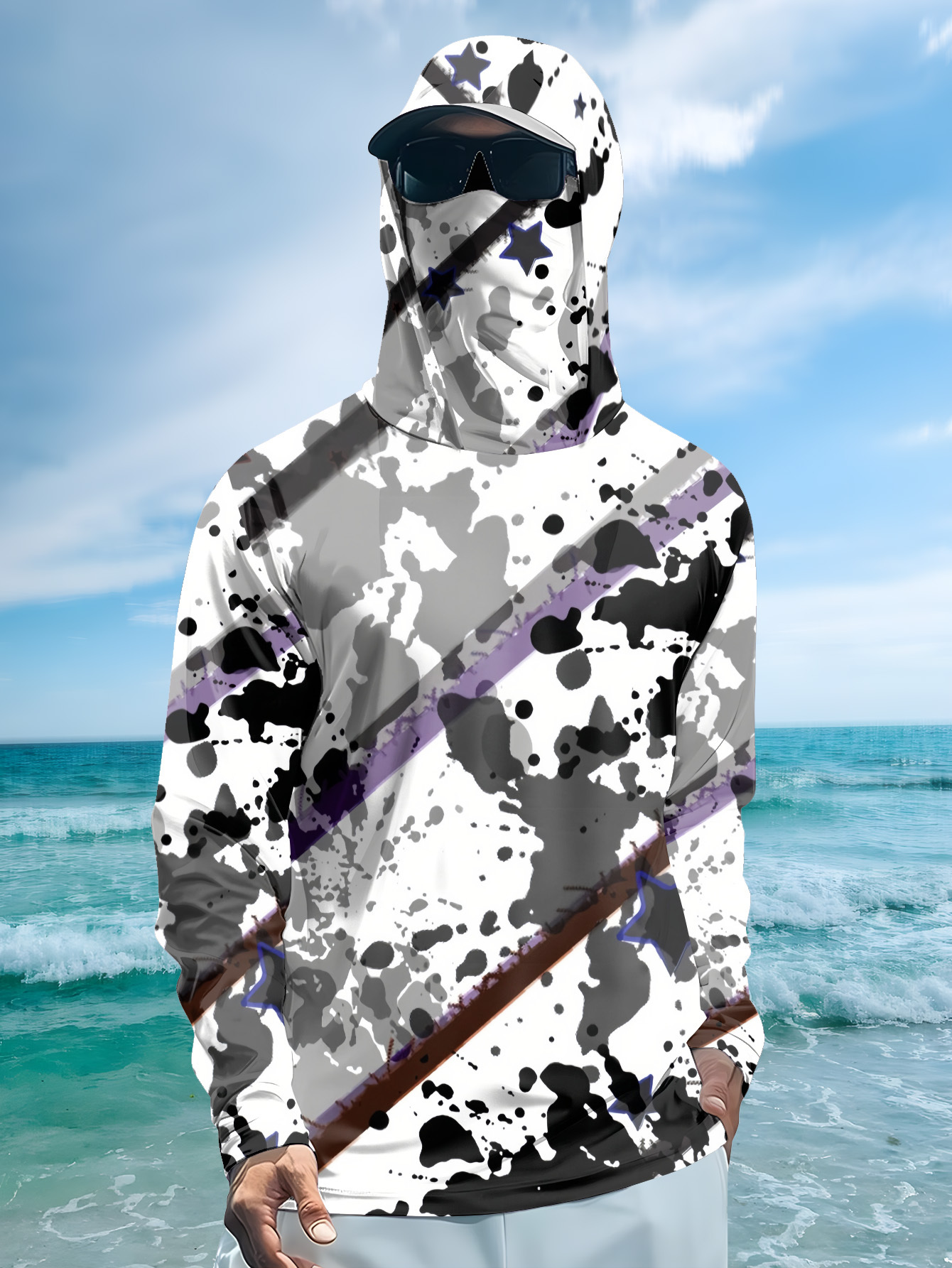 Men Hood Fishing Shirt long sl - Men'S Fashion Trends 2025 recension och pris