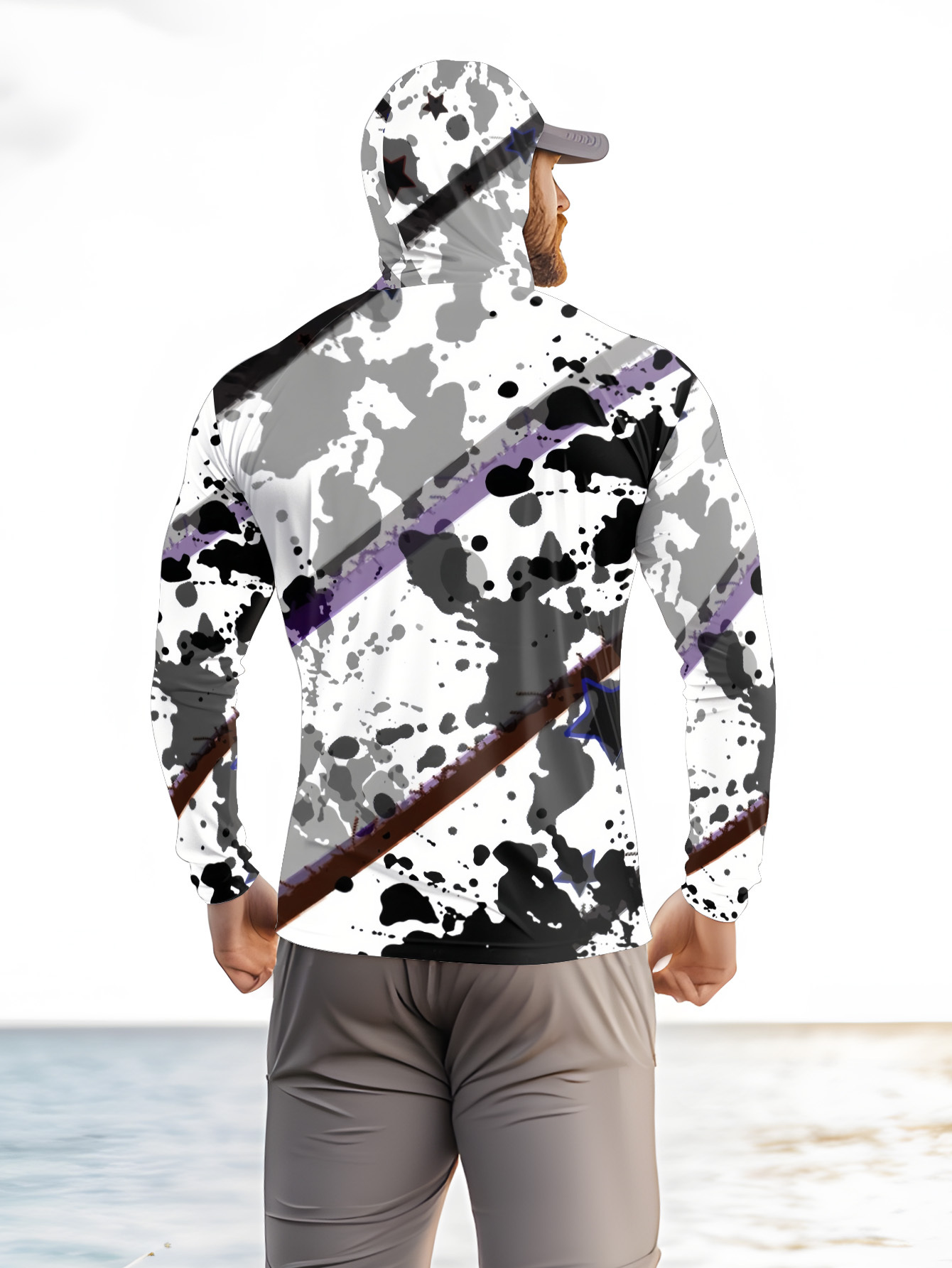 Men Hood Fishing Shirt long sl - Men'S Fashion Trends 2025 recension och pris