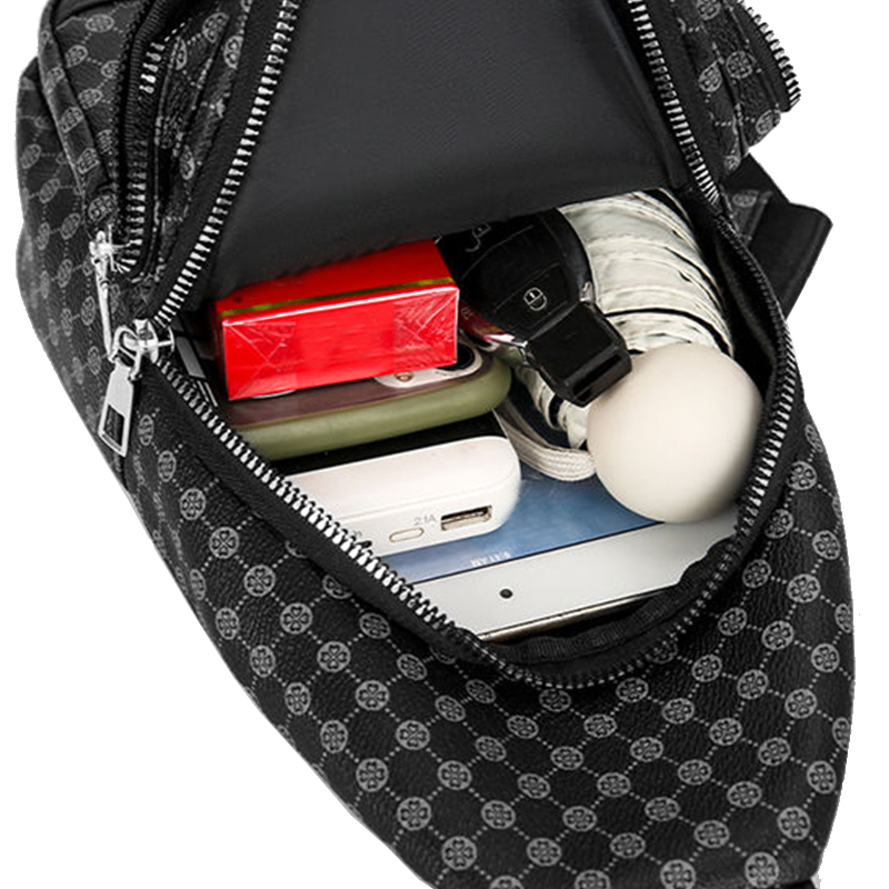 Neutral Style Functional Chest - Men'S Fashion Bag recension och pris
