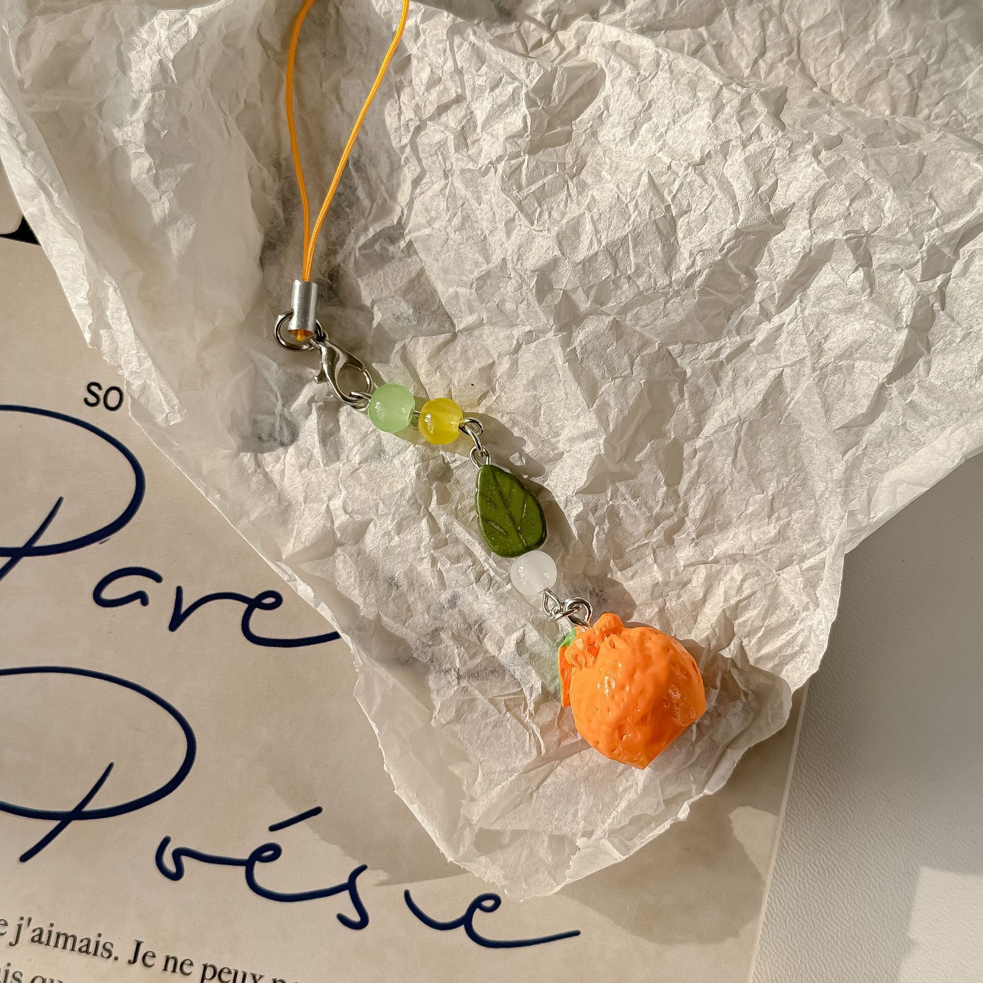 New Cute Orange Mobile Pendant - Men'S Fashion Bag recension och pris