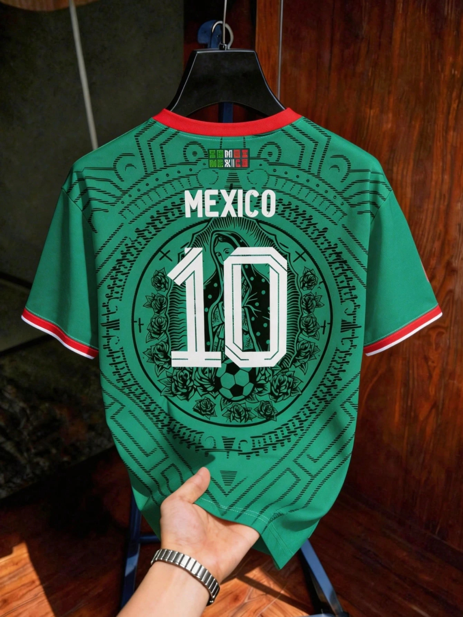 Men's  Mexico 10 Print Crew Ne - Mens Fashion Mexico recension och pris